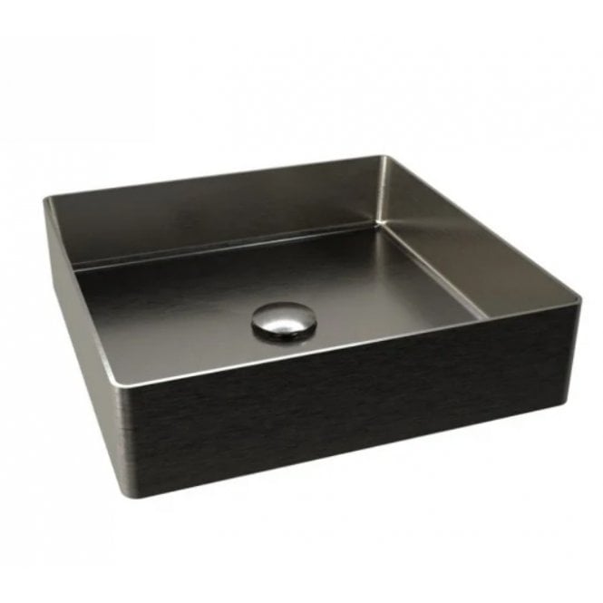 RAK Ceramics RAK-Ceramics INGOT Square Wash Basin, 400mm (Choose Finish)