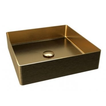 RAK-Ceramics INGOT Square Wash Basin, 400mm (Choose Finish)