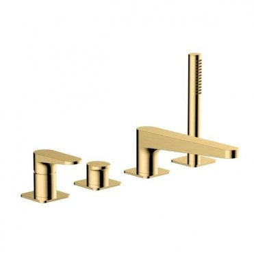 RAK-Ceramics Ischia 4 Hole Deck Mounted Bath Shower