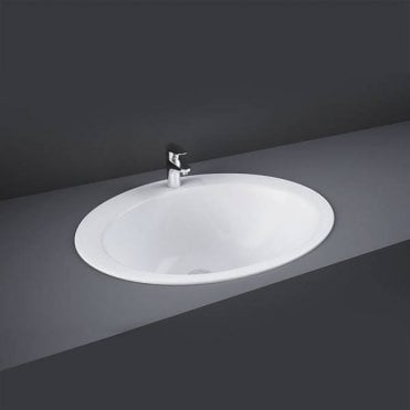 RAK-Ceramics Jessica 53cm Over-Counter Washbasin (Choose 1 or 2 Tap Holes)