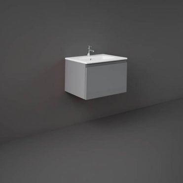 RAK-Ceramics Joy Uno Wall Hung 1 Drawer Vanity Unit (Choose Finish and Size)