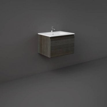 RAK-Ceramics Joy Uno Wall Hung 1 Drawer Vanity Unit (Choose Finish and Size)