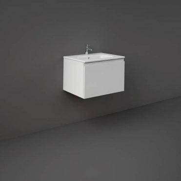 RAK-Ceramics Joy Uno Wall Hung 1 Drawer Vanity Unit (Choose Finish and Size)