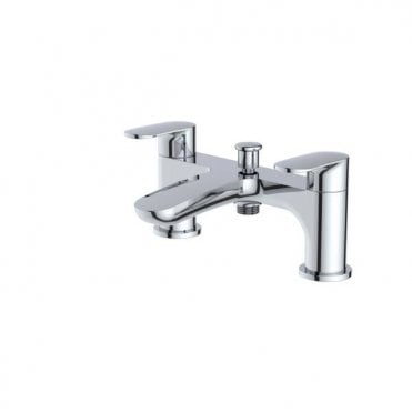 RAK-Ceramics Mercury Deck Bath Shower Mixer in Chrome