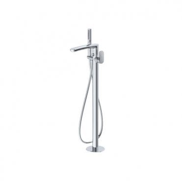 RAK-Ceramics Mercury Floorstanding Bath Shower Mixer in Chrome