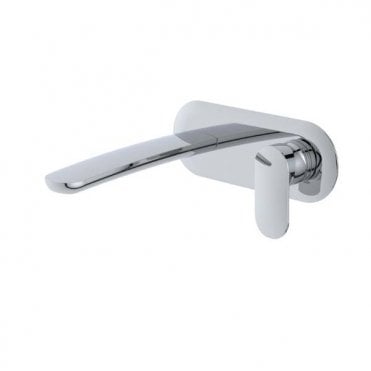 RAK Ceramics Mercury Wall Mounted Single Lever Basin Mixer - Chrome
