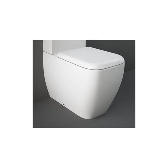 RAK Ceramics RAK-Ceramics Metropolitan Rimless Close Couple Fully Back to Wall WC Pan