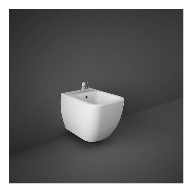 RAK Ceramics RAK-Ceramics Metropolitan Wall Hung Bidet with Hidden Fixation