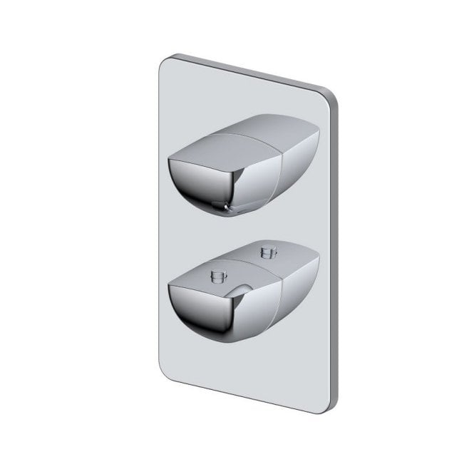 RAK Ceramics RAK-Ceramics Moon Dual Outlet Shower Valve, 2 Handle Concealed