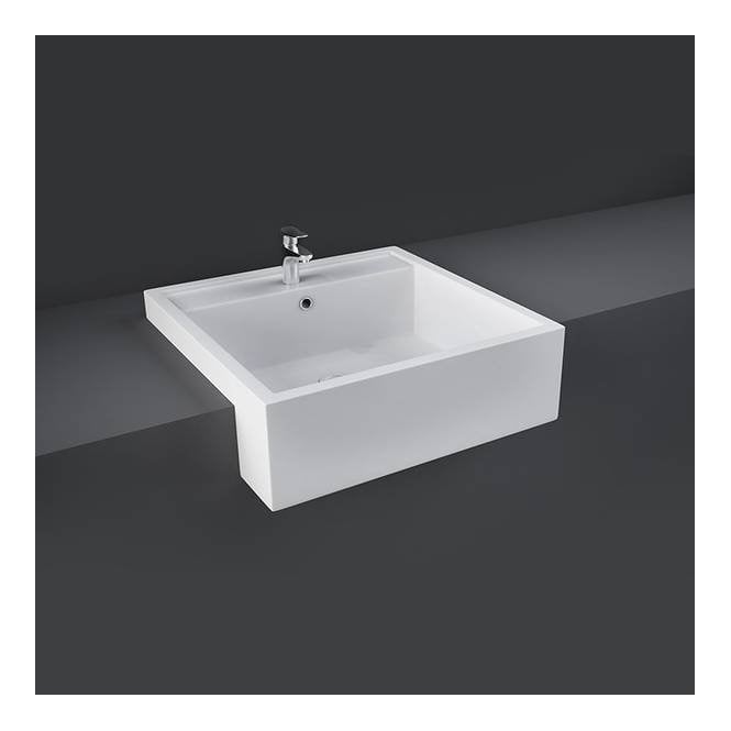 RAK Ceramics RAK-Ceramics Nova Semi Recessed Basin 1 tap hole