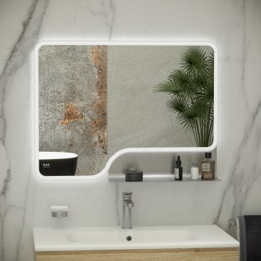 RAK-Ceramics Ornate LED Illuminated Mirror (Choose Size and Finish)