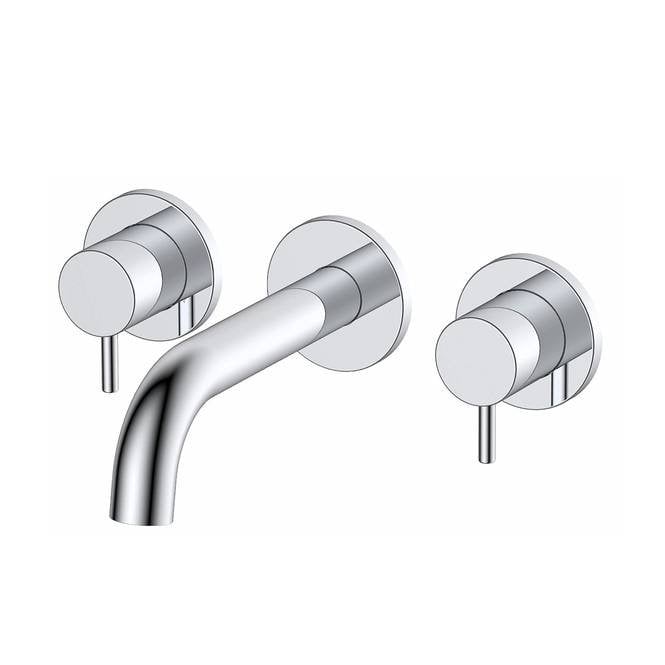 RAK Ceramics RAK-Ceramics Prima Tech 3 Hole Wall Mounted Basin Mixer