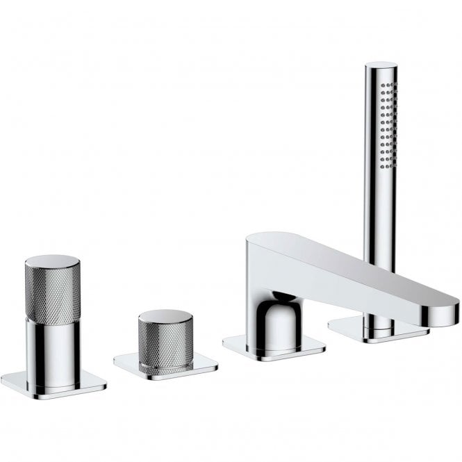 RAK Ceramics RAK Amalfi 4 Hole Deck Mounted Bath Shower Mixer Tap