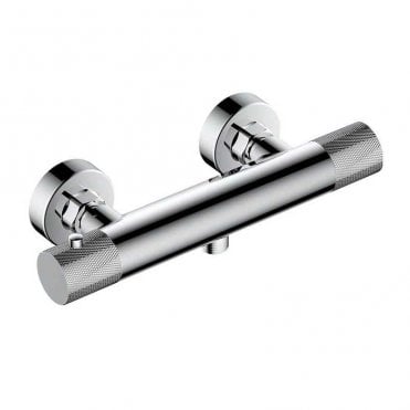 RAK Amalfi Round Thermostatic Bar Shower Valve with Knob Handle