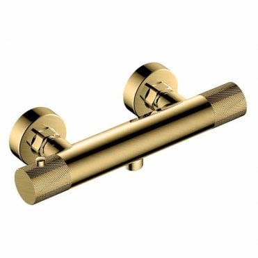 RAK Amalfi Round Thermostatic Bar Shower Valve with Knob Handle
