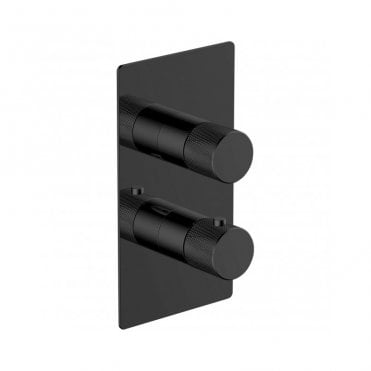 RAK Amalfi Two Outlet Thermostatic Concealed Shower Valve with Knob Handle