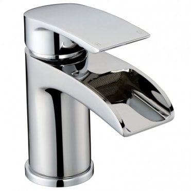 RAK Art Curve Waterfall Mono Basin Mixer Tap