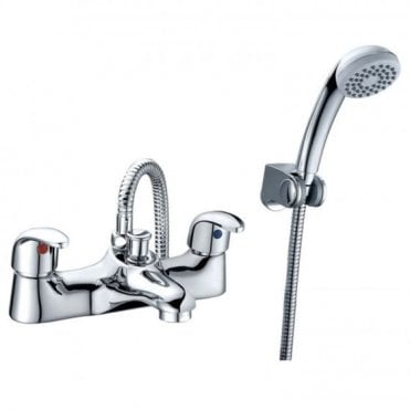 RAK Basic Bath Shower Mixer Tap Chrome
