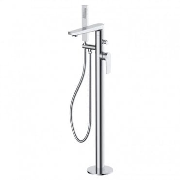 RAK Blade Freestanding Bath Shower Mixer Tap Chrome