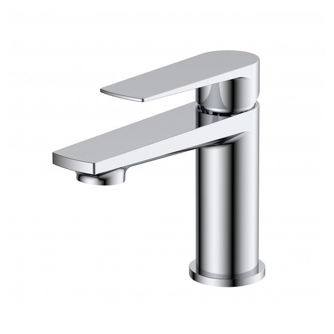RAK Ceramics RAK Blade Mini Mono Basin Mixer Tap with Clicker Waste Chrome