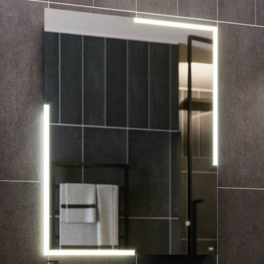 RAK Citrine Portrait Illuminated LED Mirror with Switch and Demister Pad 800mm x 600mm