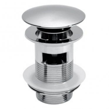 RAK Click Clack Slotted Basin Waste Chrome