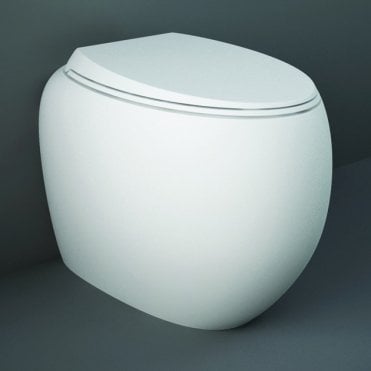 RAK Cloud Back to Wall Toilet with Universal Trap and Soft Close Seat White