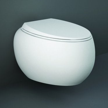 RAK Cloud Wall Hung Toilet with Soft Close Seat White
