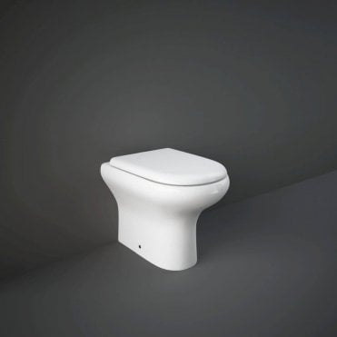 RAK Compact Back to Wall Toilet and Soft Close Seat White
