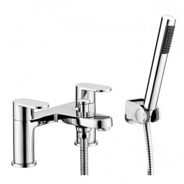 RAK Compact Round Bath Shower Mixer Tap Chrome