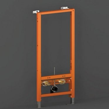RAK Ecofix Concealed Bidet Support Frame and Adjustable Fittings 1140mm High Orange