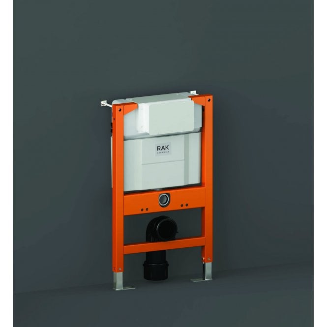 RAK Ceramics RAK Ecofix Concealed Toilet Support Frame and Concealed Cistern 820mm High Blue/White
