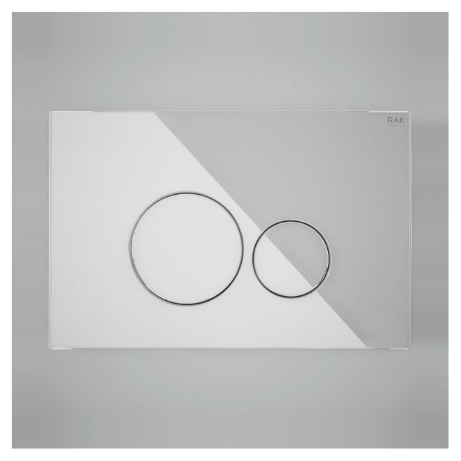 RAK Ceramics Rak Ecofix Round Push Button Flush Plate