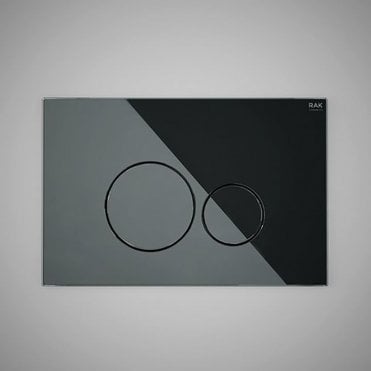 Rak Ecofix Round Push Button Flush Plate