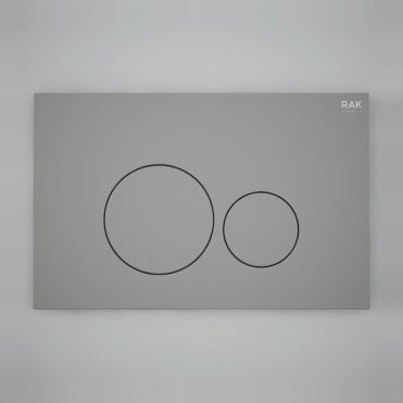Rak Ecofix Round Push Button Flush Plate