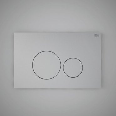 Rak Ecofix Round Push Button Flush Plate
