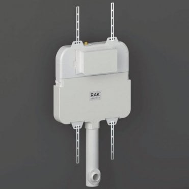 RAK Ecofix Slimline Concealed Cistern 735mm x 480mm Alpine White