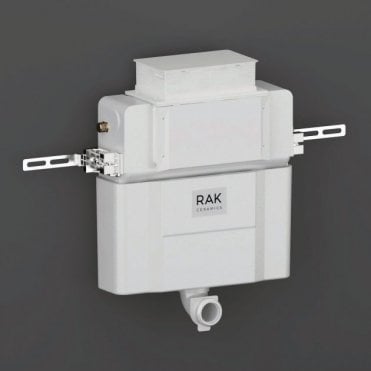 RAK Ecofix Top/Front Access Concealed Toilet Cistern 820mm x 404mm Alpine White