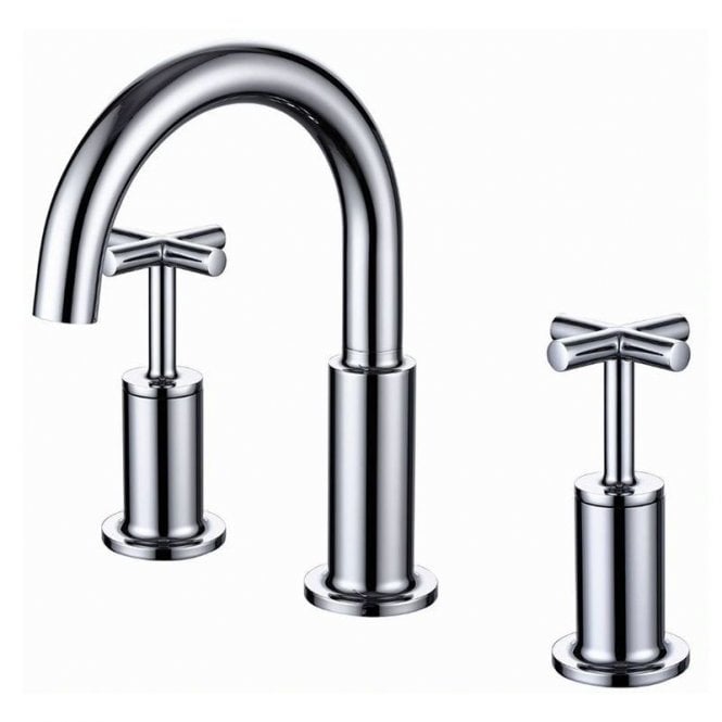 RAK Ceramics RAK Ella Bath Filler Tap 3 Tap HolesChrome