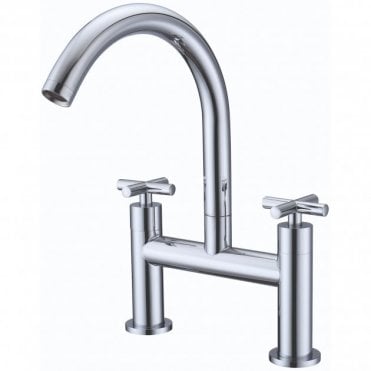 RAK Ella Bath Filler Tap Chrome