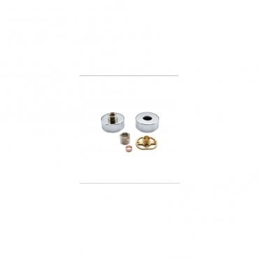 RAK Exposed Round Shower Bar Mixer Easy Fitting Kit Pair
