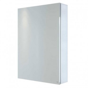 RAK Gemini 1 Door Mirror Cabinet 700mm x 500mm Stainless Steel