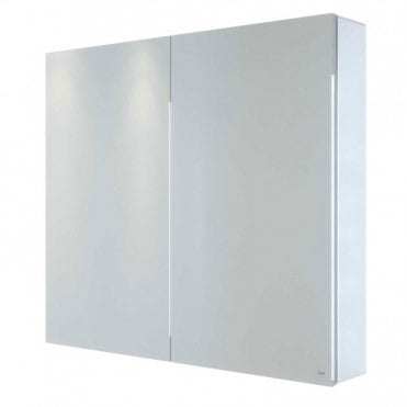 RAK Gemini 2 Door Mirror Cabinet 700mm x 600mm Stainless Steel