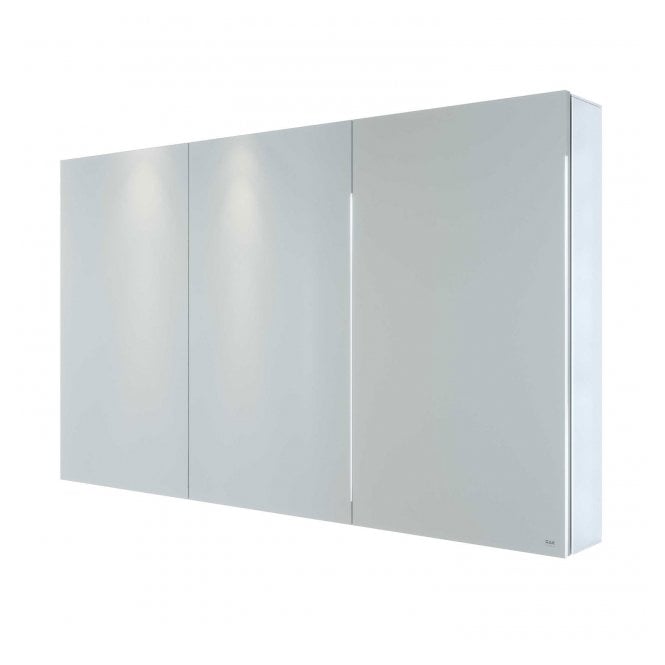 RAK Ceramics RAK Gemini 3 Door Mirror Cabinet 700mm x 1200mm Stainless Steel