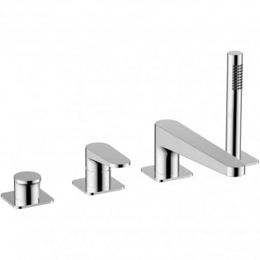 RAK Ischia 4Hole Deck Mounted Bath Shower Mixer Tap