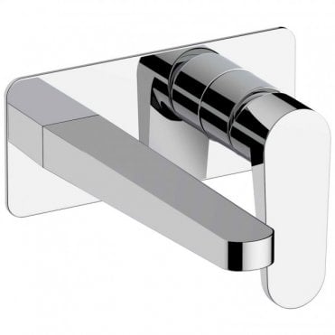 RAK Ischia Wall Mounted Basin Mixer with Back Plate