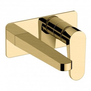 RAK Ischia Wall Mounted Basin Mixer with Back Plate