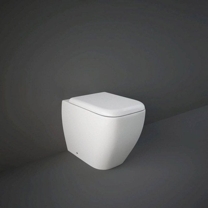 RAK Ceramics RAK Metropolitan Back to Wall Toilet and Soft Close Seat Alpine White