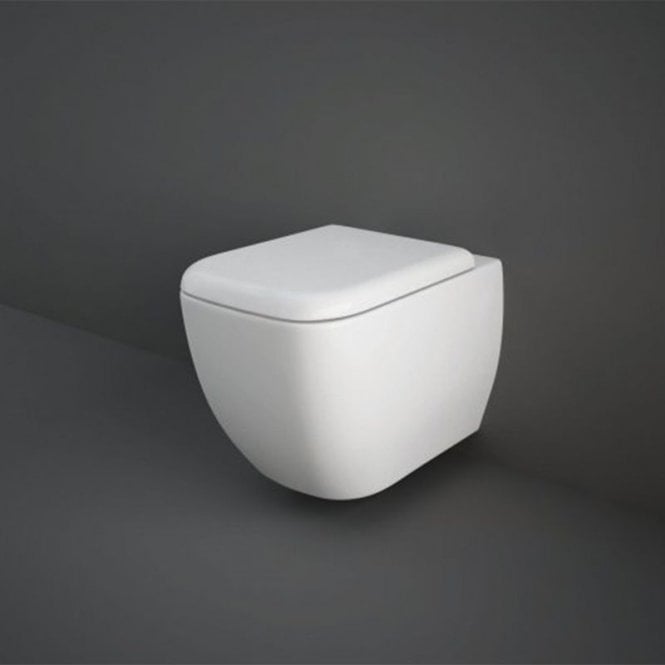RAK Ceramics RAK Metropolitan Wall Hung Toilet and Soft Close Seat Alpine White