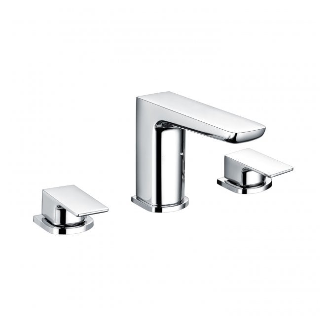 RAK Ceramics RAK Moon 3Hole Bath Filler Tap Deck Mounted